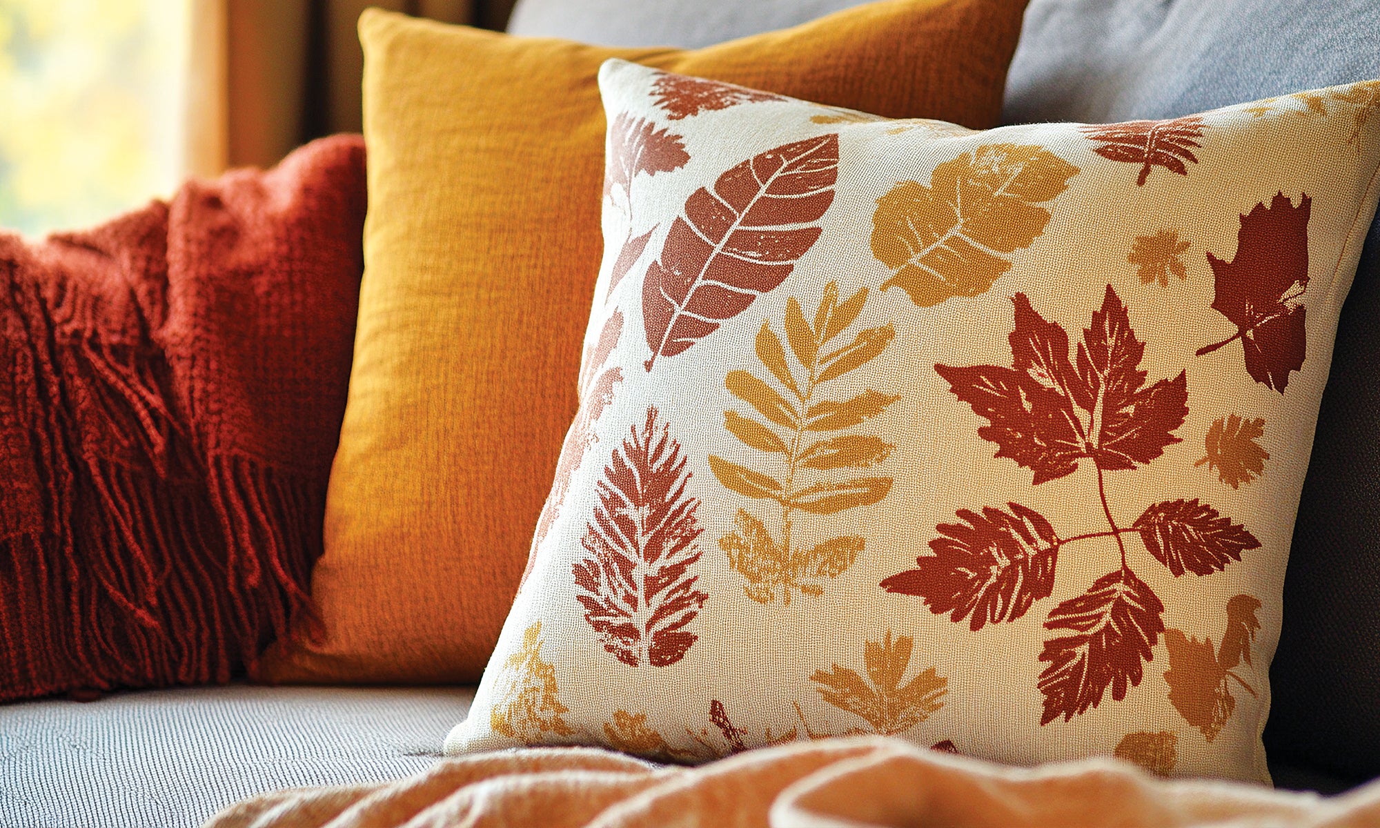 Cute fall fashion pillows