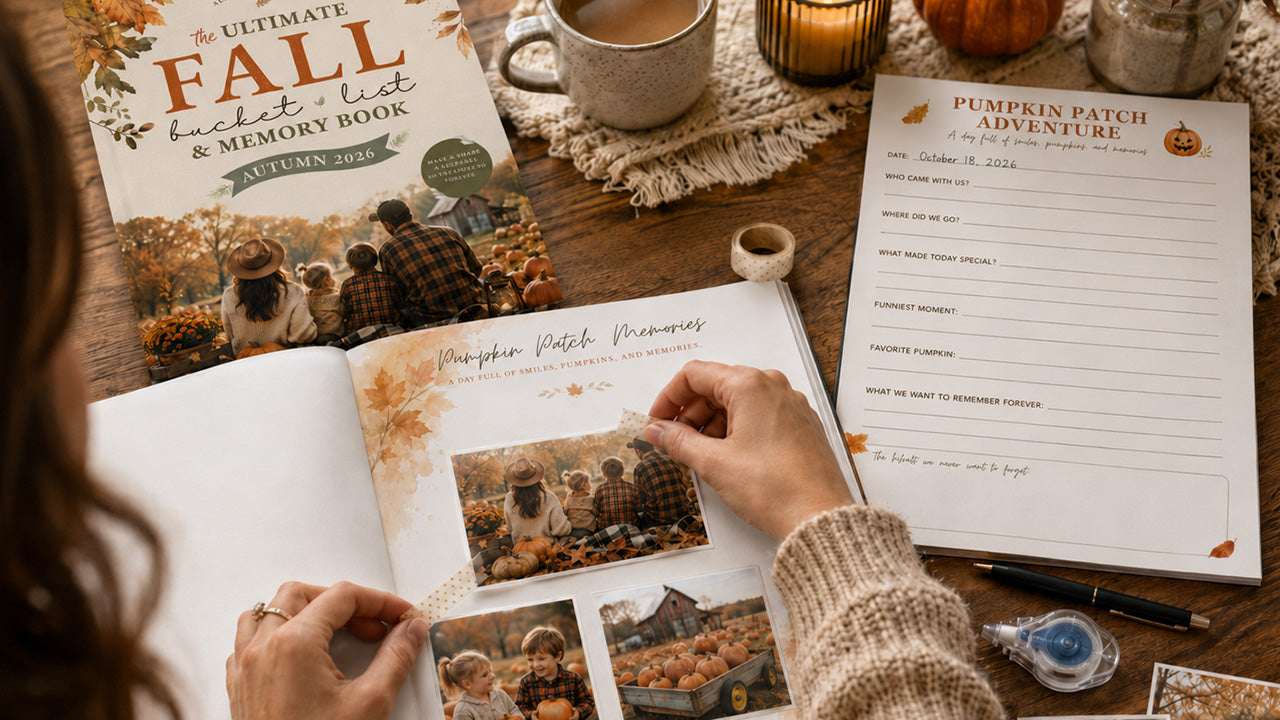 The Ultimate Fall Bucket List and Memory Book 2026 - Your new favorite fall tradition