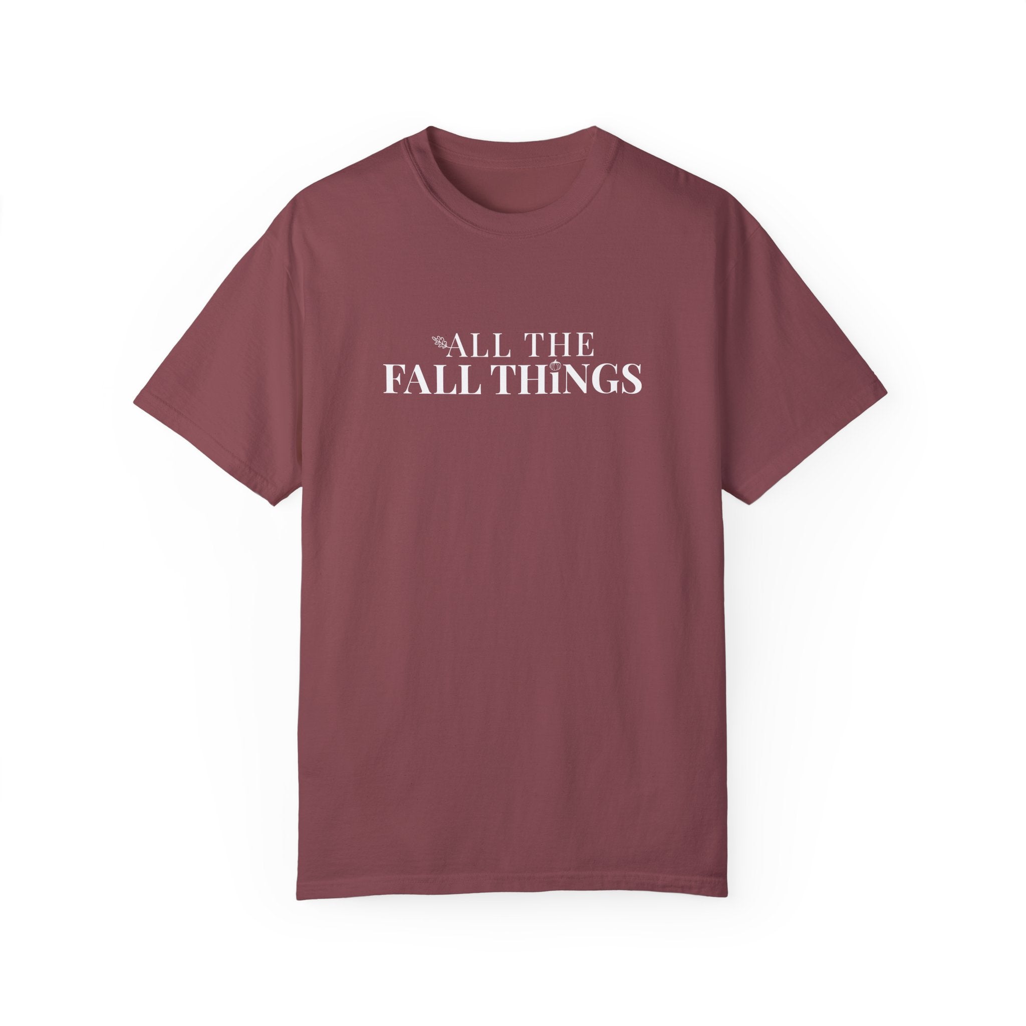 All The Fall Things Brand Logo T-shirt Vinyard