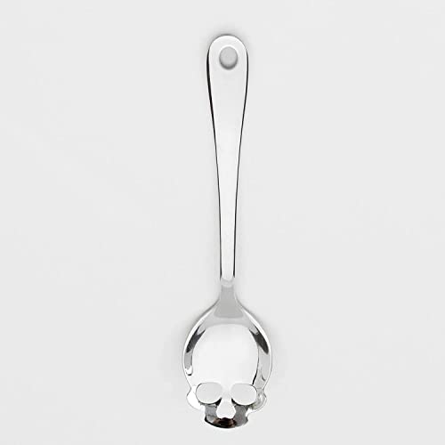 skull-shaped serving spoon