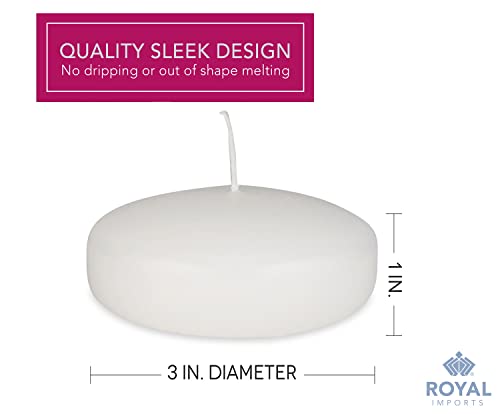 3 inch diameter floating candles