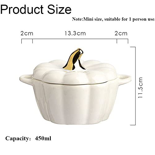 Pumpkin Dutch Oven Pot with Lid Product Size