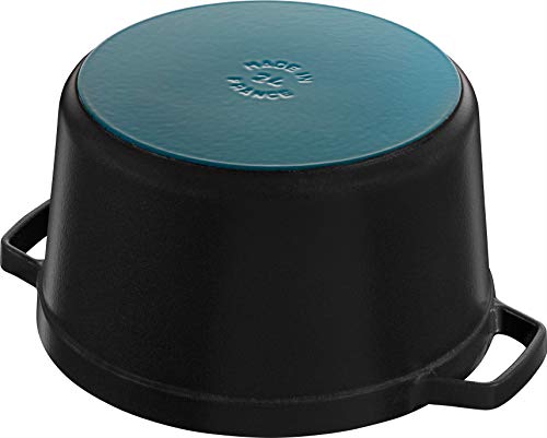 Matte Black Cast Iron Dutch Bottom