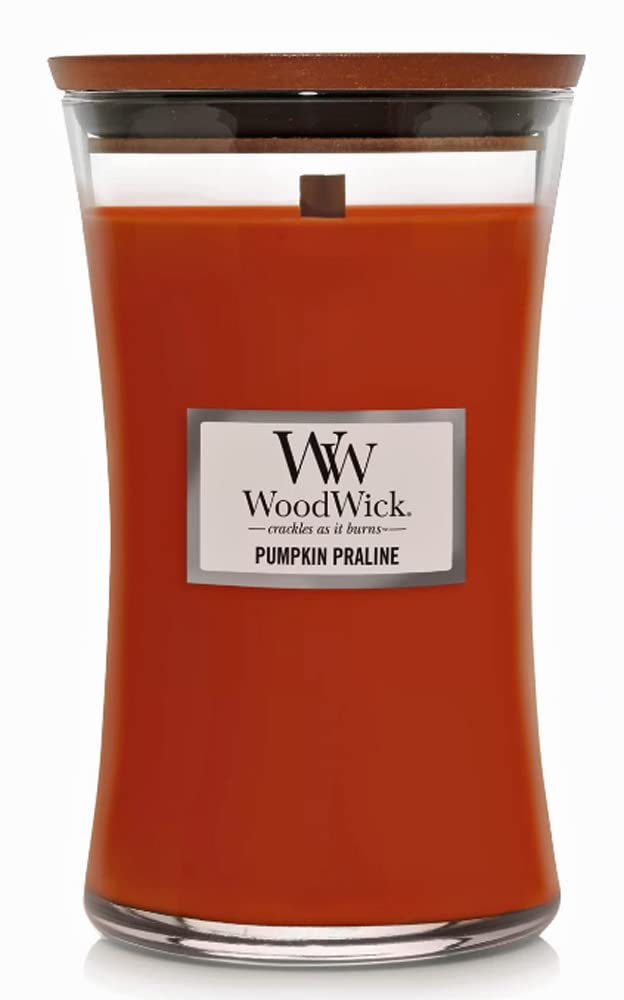 Pumpkin Praline - Premium Soy Blend Wax Candle with Wood Wick
