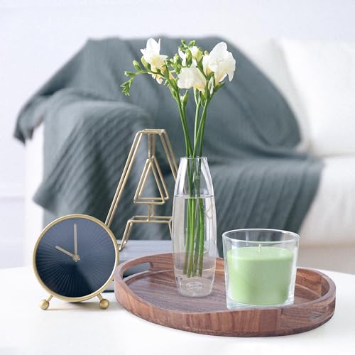 Decorative wood tray - decor display wooden tray
