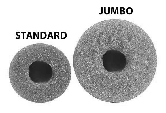 2 Pack Jumbo Swimming Pool Noodle Foam Multi-Purpose Orange Black