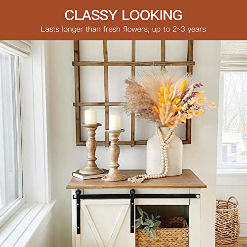 pampas bouquet display