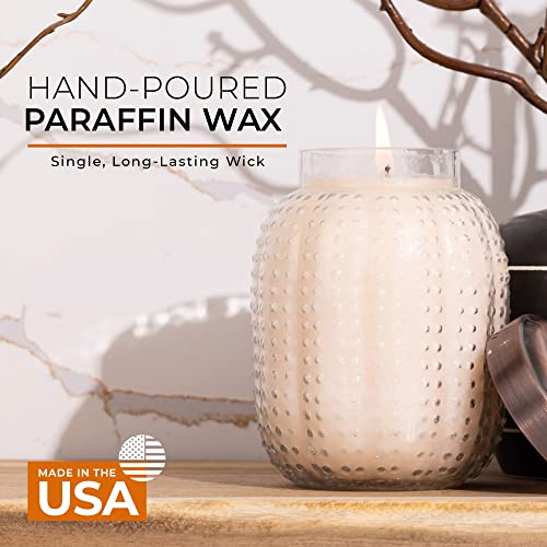 Pumpkin jar fall candle