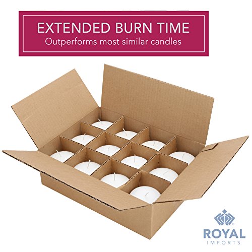 12 Piece White Floating Candles