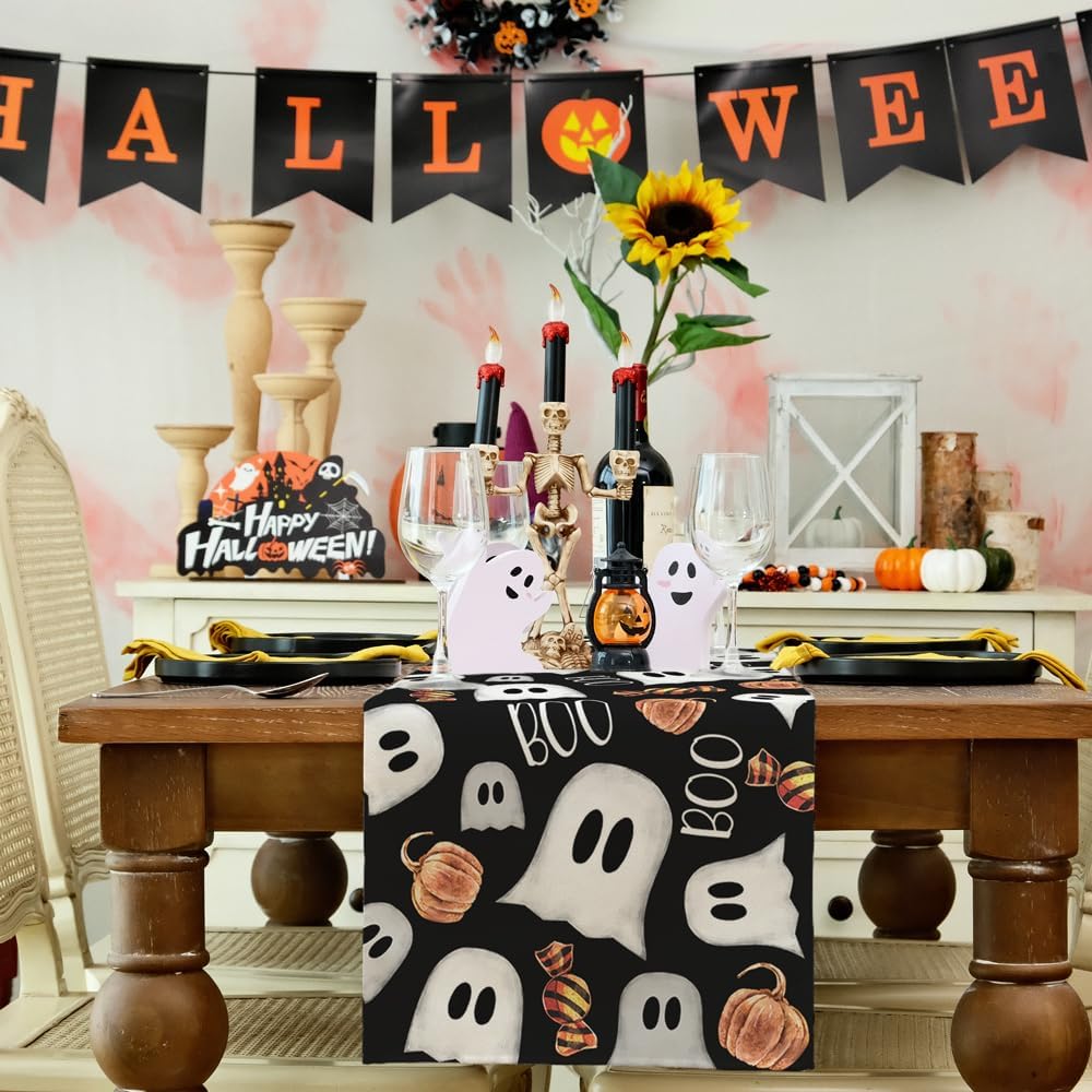 108 Inch Halloween Table Runner Halloween Table Decoration