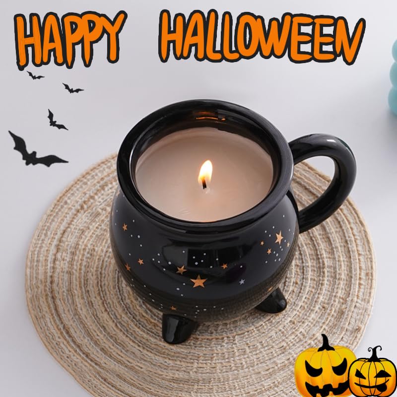 cauldron coffee mug for Halloween decor