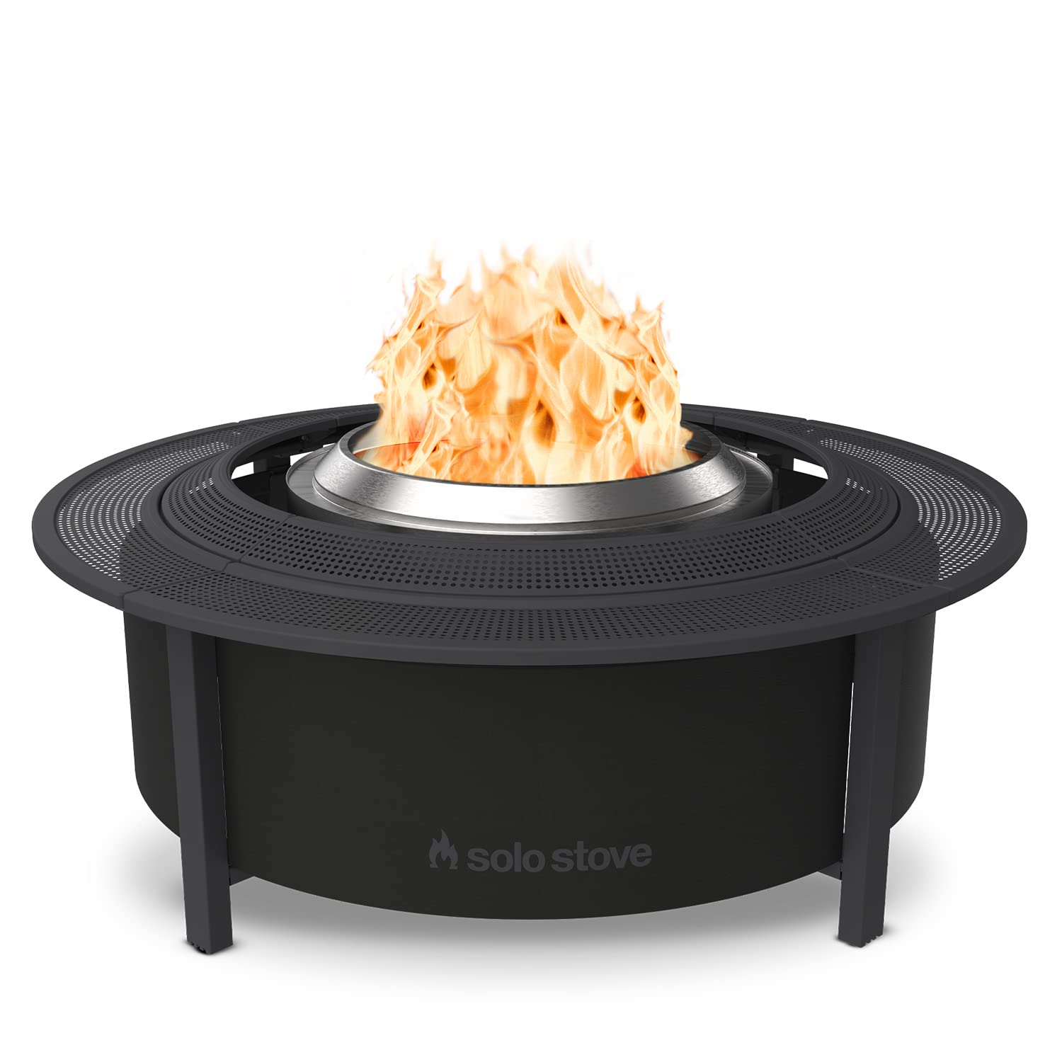 Solo Stove 52.6 Inch Fire Pit Surround Tabletop - Portable Protective Barrier