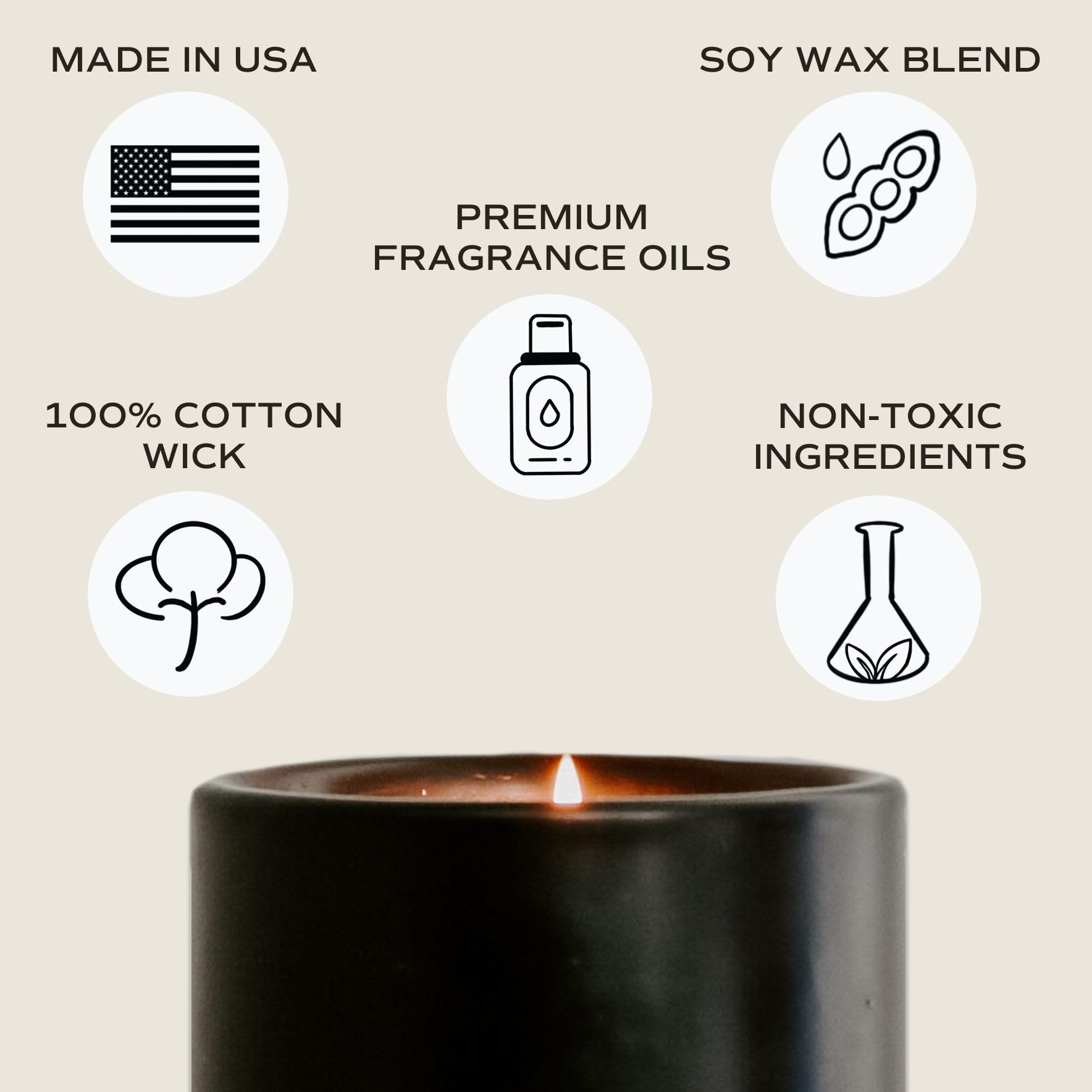 candle features