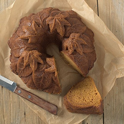 Harvest Leaves Fall Bundt Cake