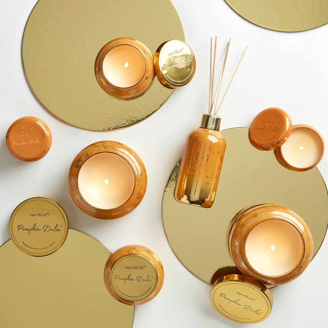 Pumpkin Dulce Scented Candle Collection - Ombre Fall Candles