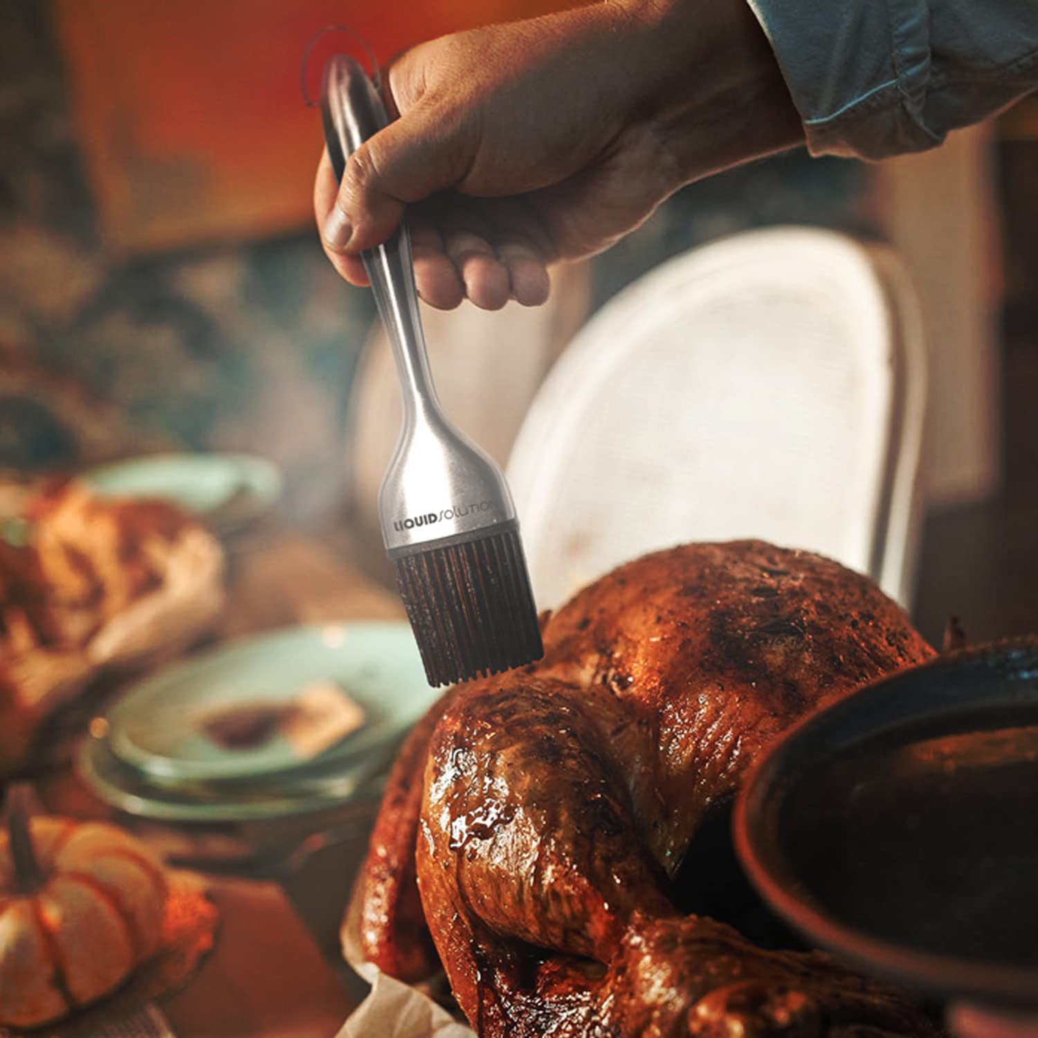 Thanksgiving turkey basting brush