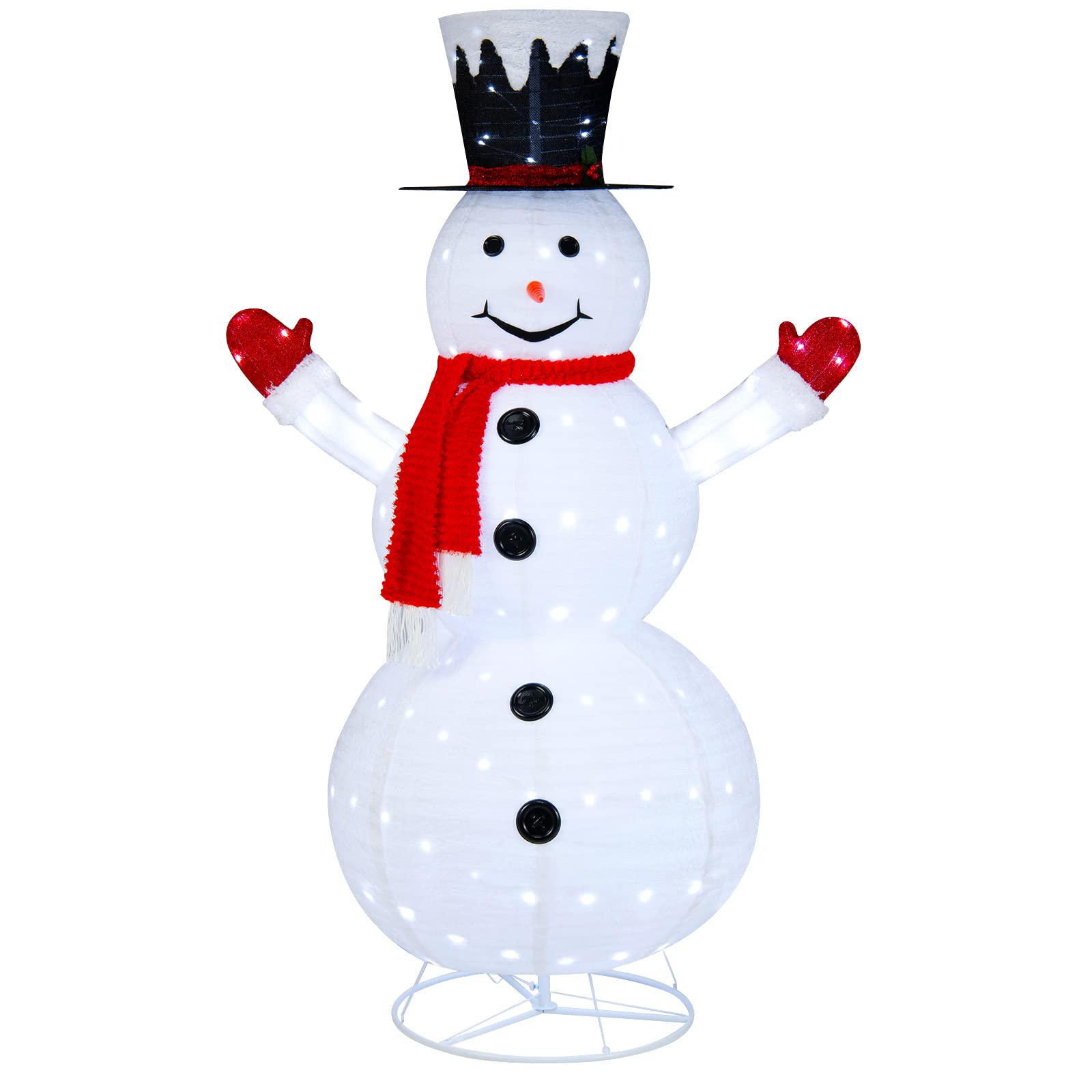 Outdoor LED Lighted Christmas Snowman