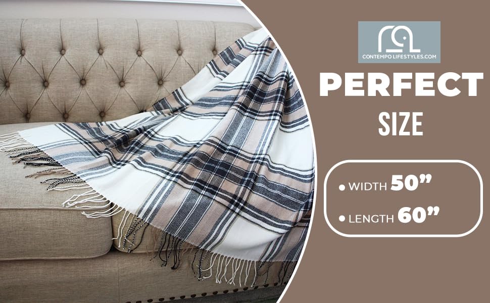 throw blanket size