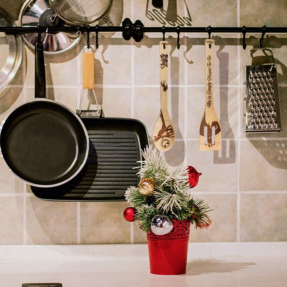 Halloween Design Wooden Spoons Set