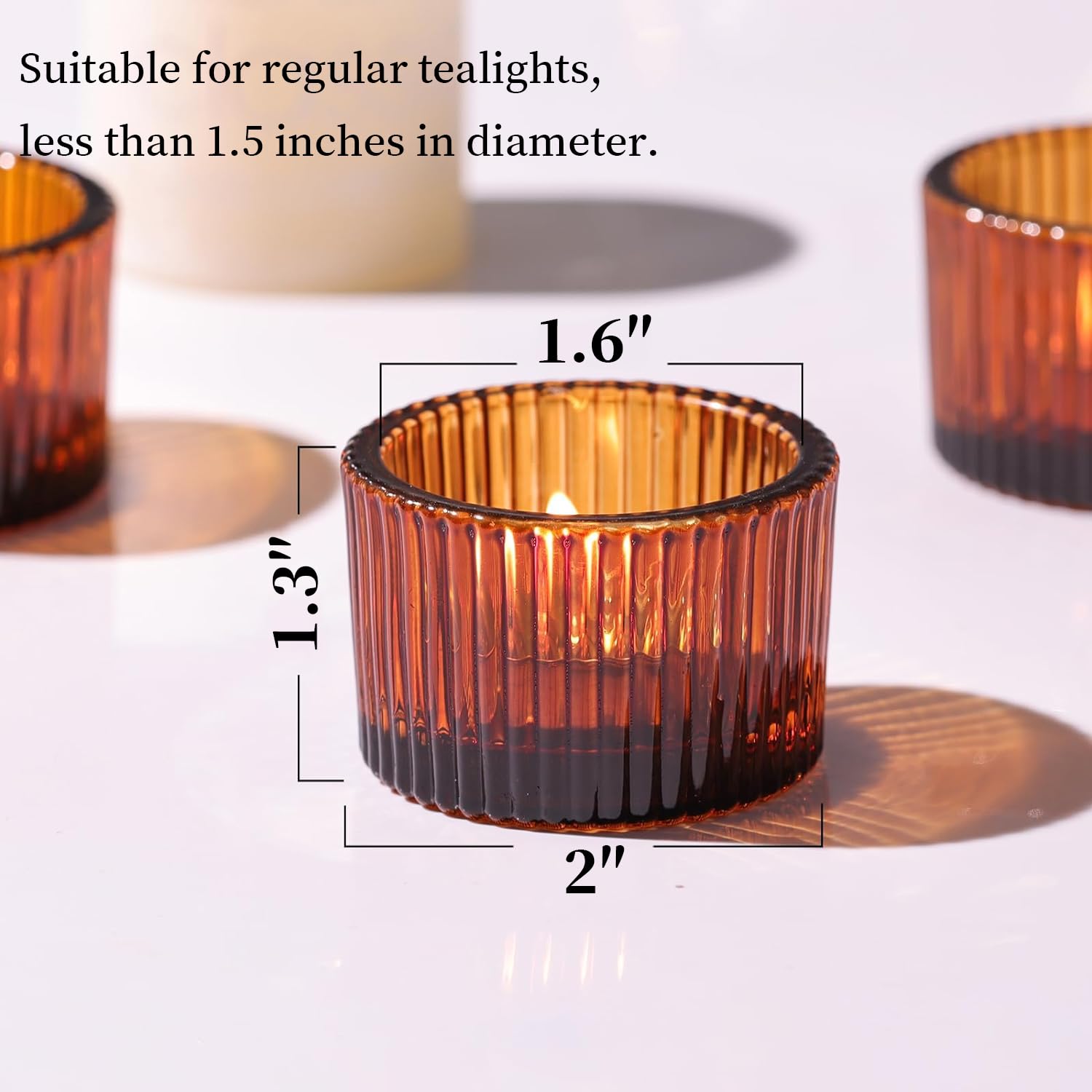candle holder size