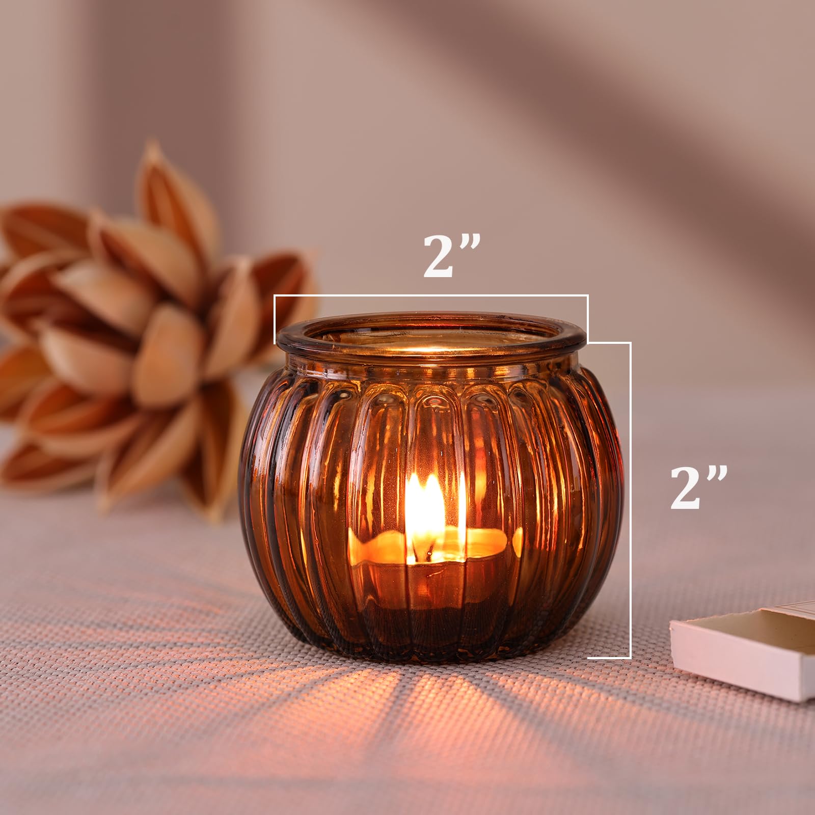 2 inch by 2 inch candle holders