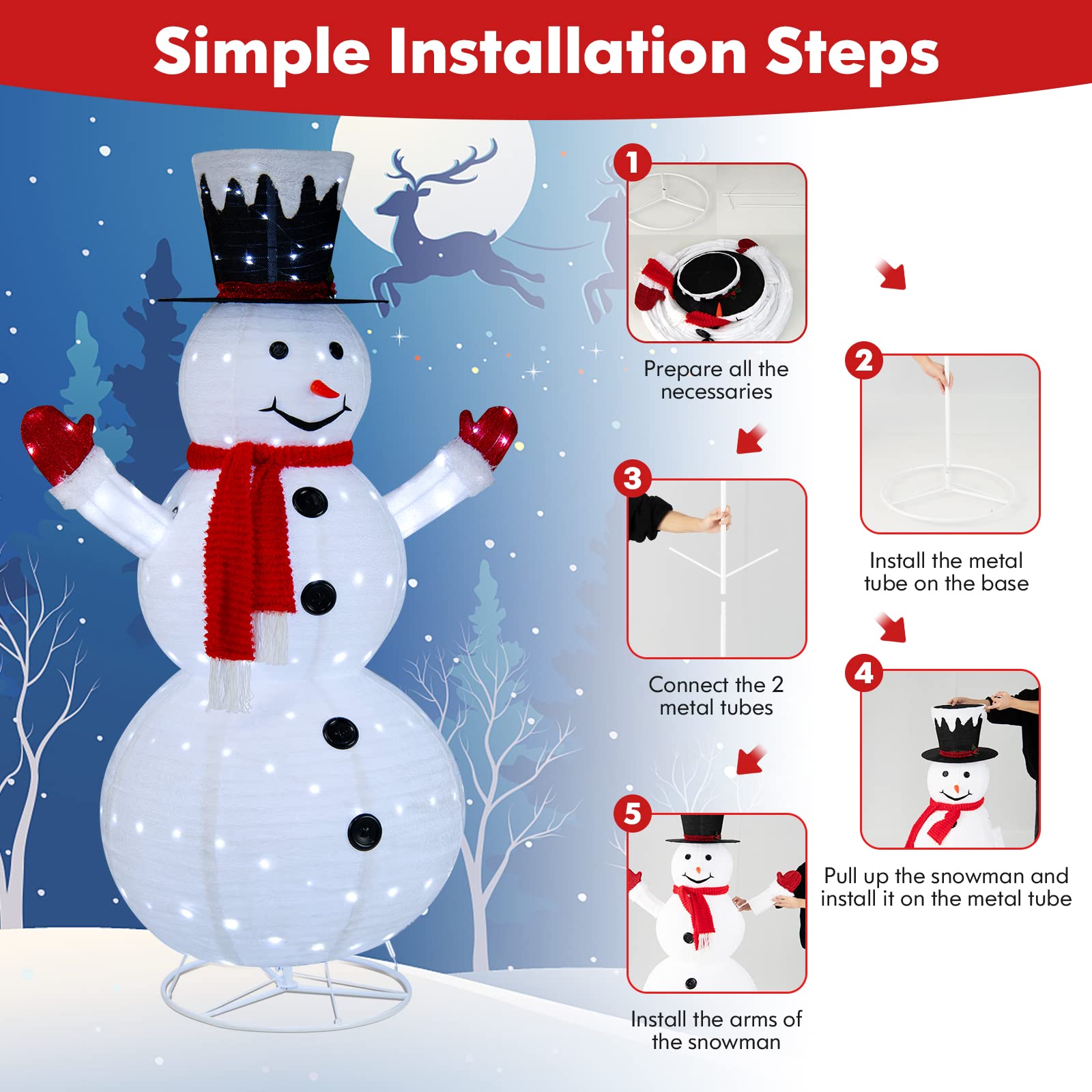 snowman installation steps