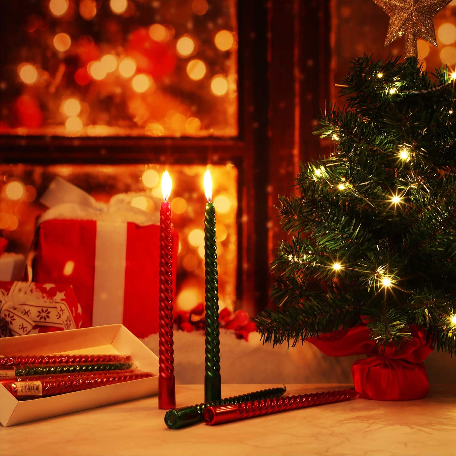 quality wax Christmas candles