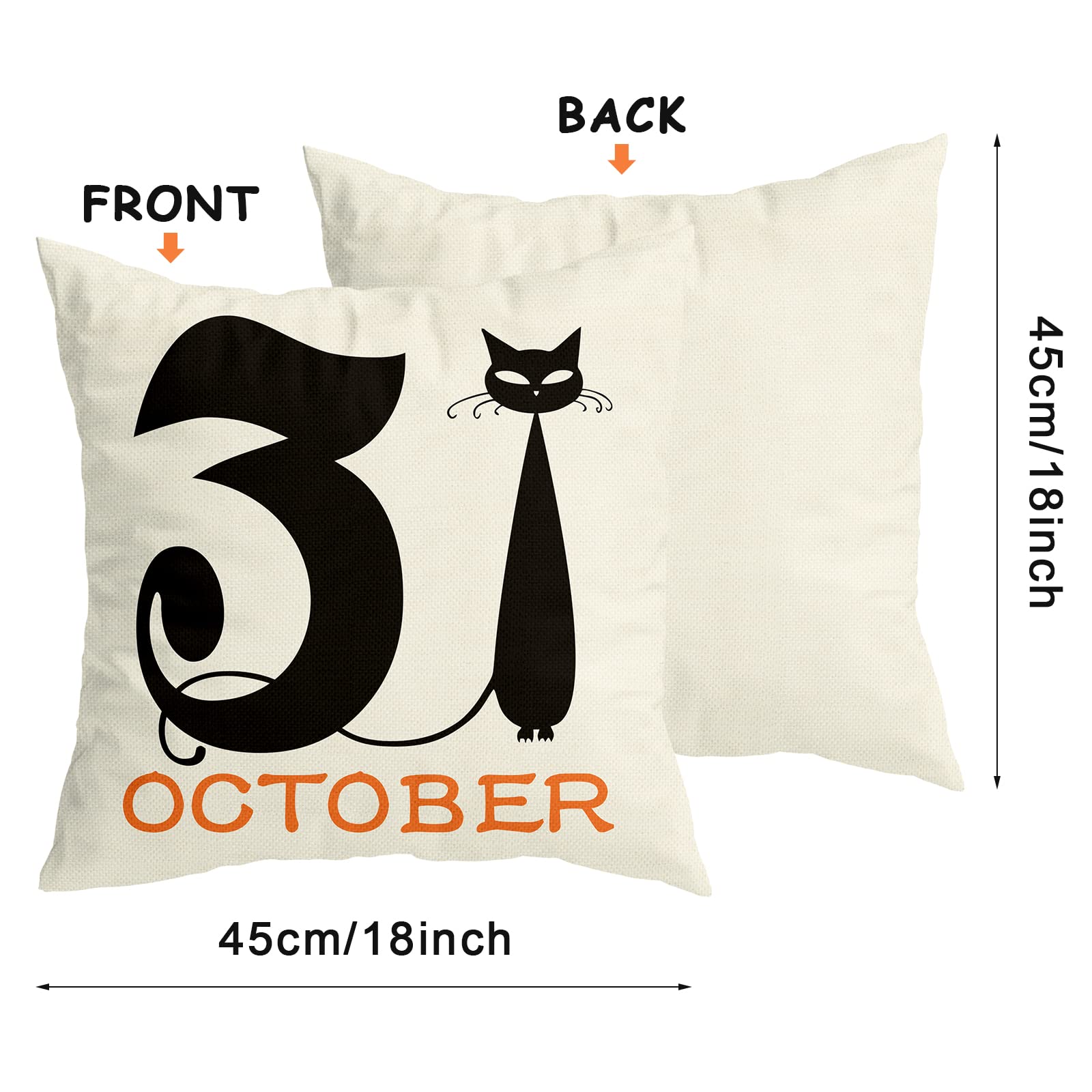 Pillow cover size