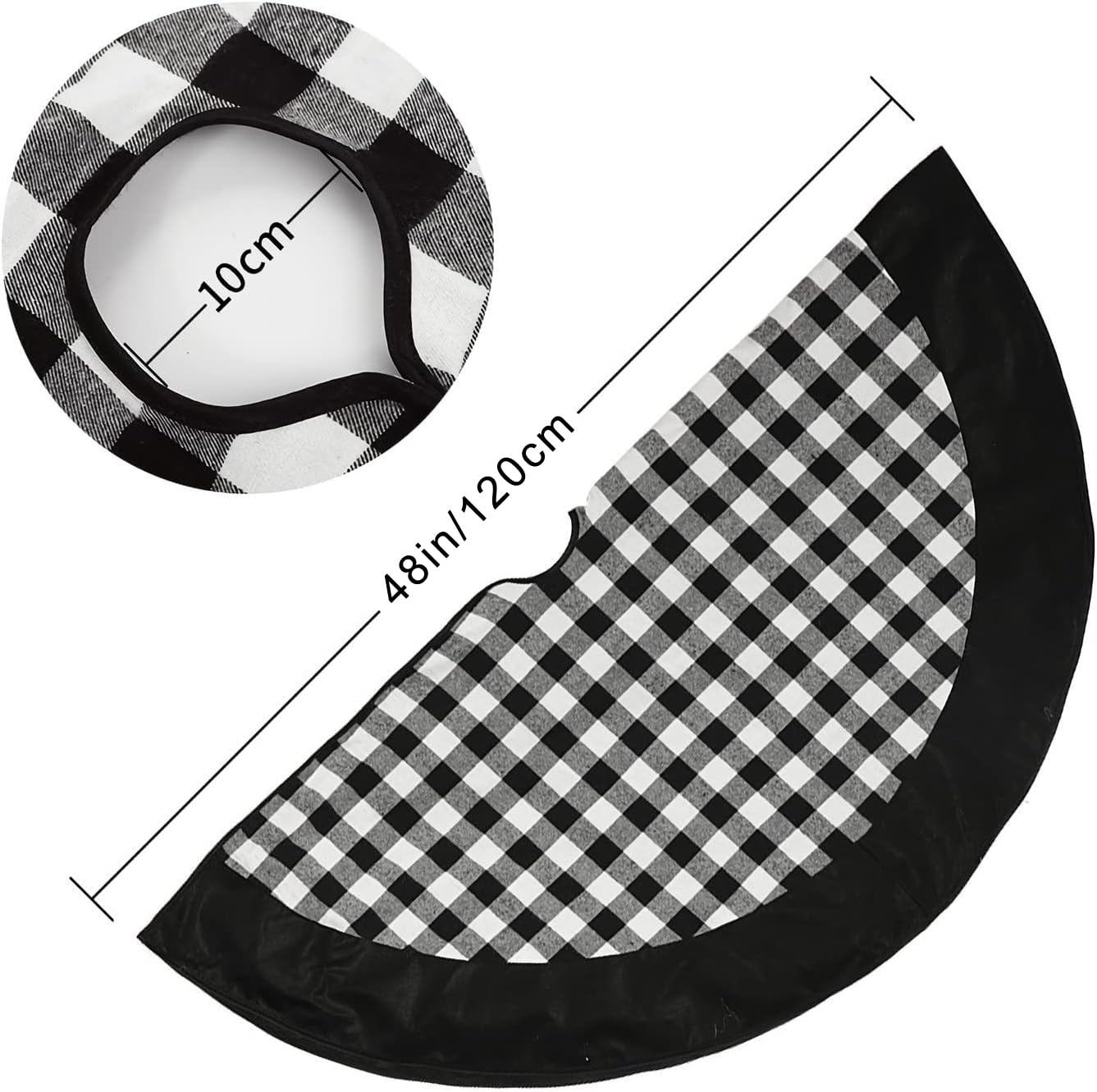 tree skirt size