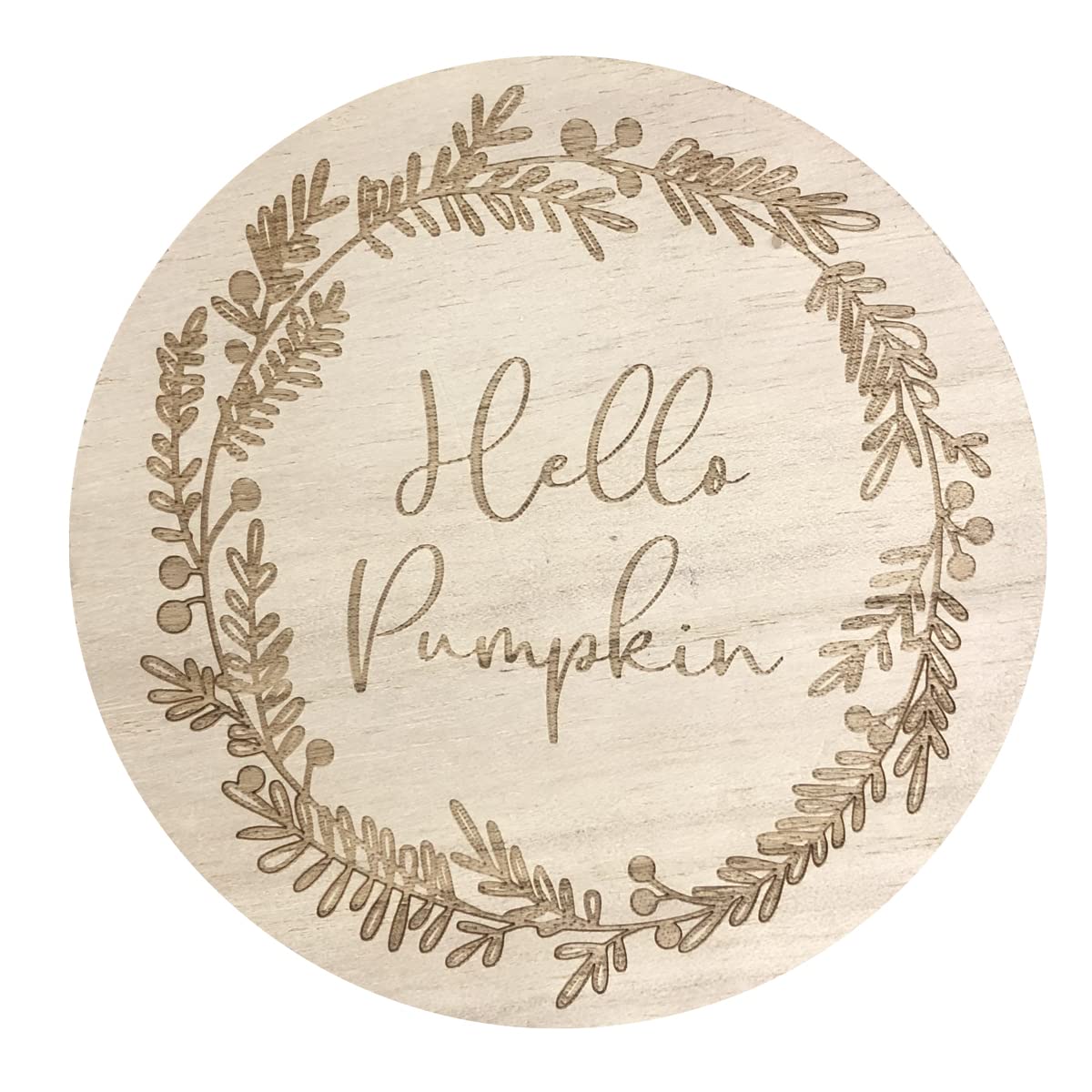 pumpkin chai candle with hello pumpkin lid