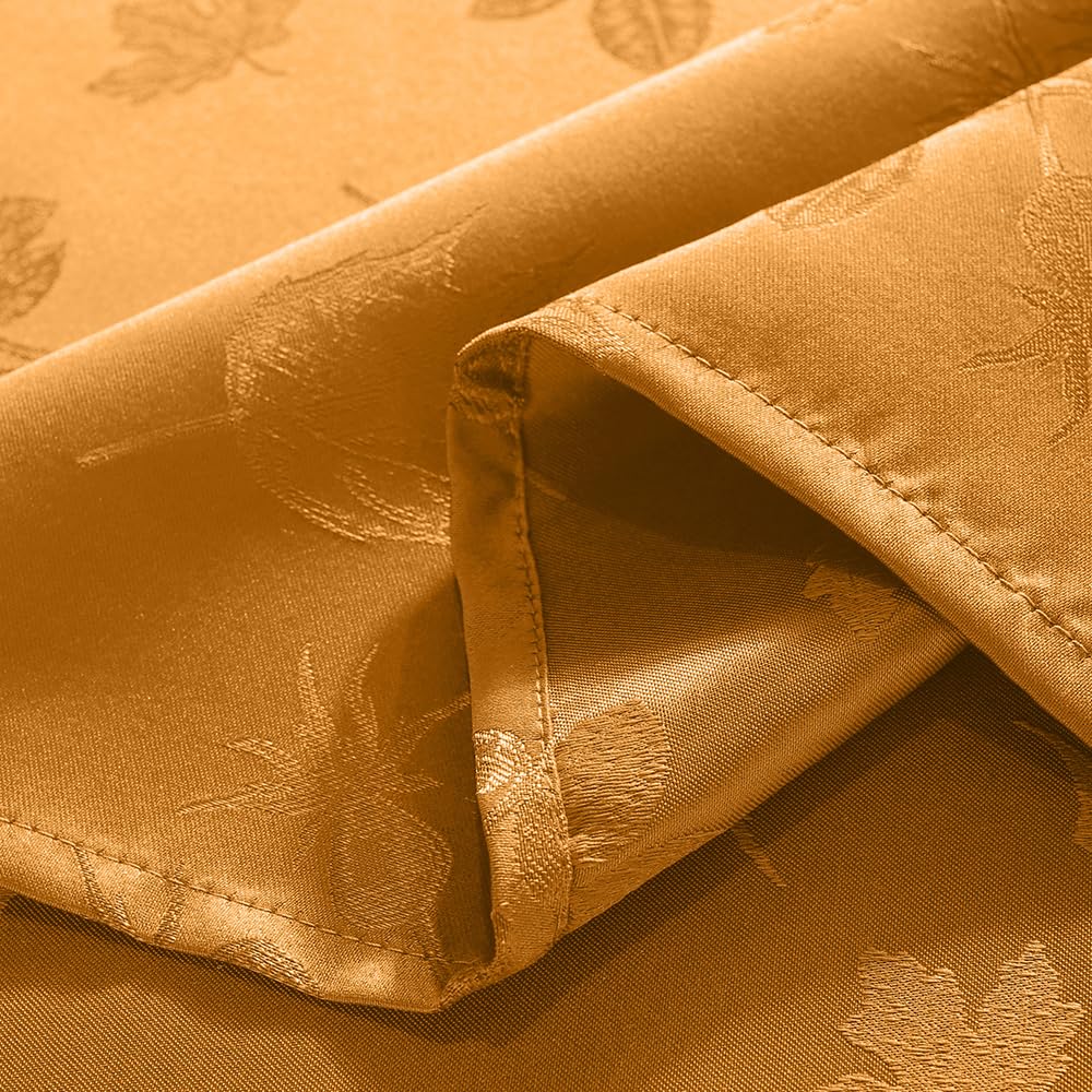 Fall Thanksgiving Tablecloth with Leaf Pattern