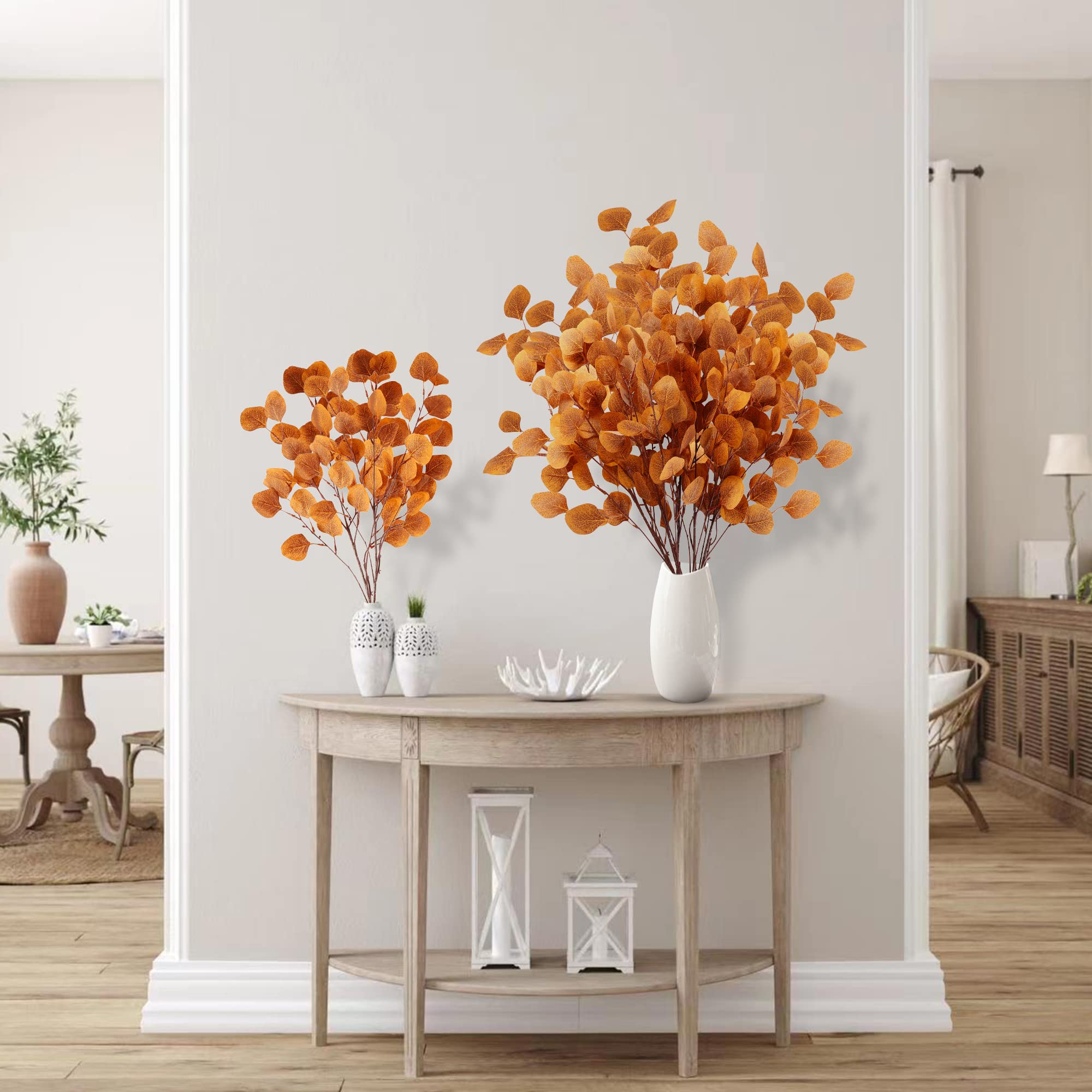 fall decorative artificial leaves