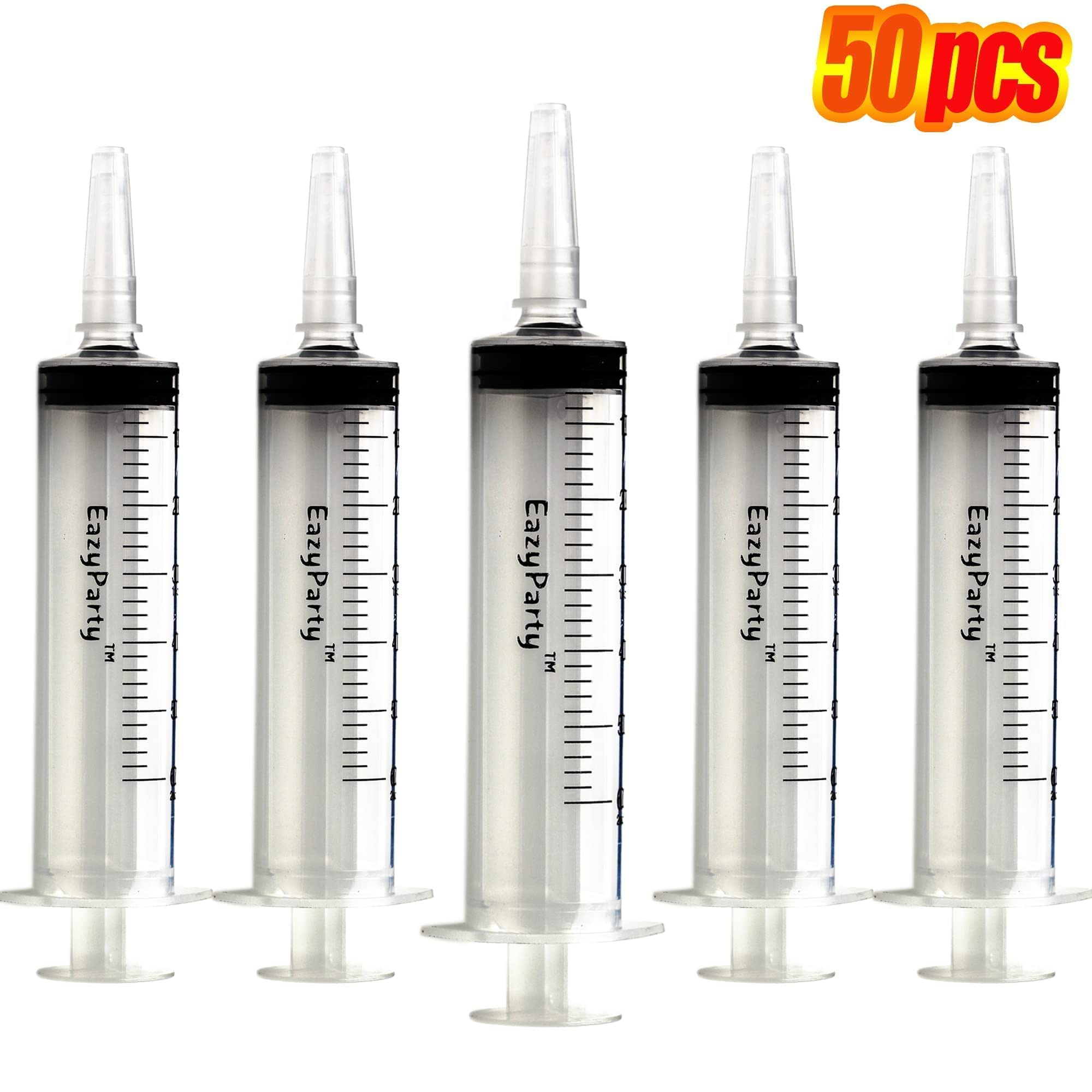 50 Piece Jello Syringe Set