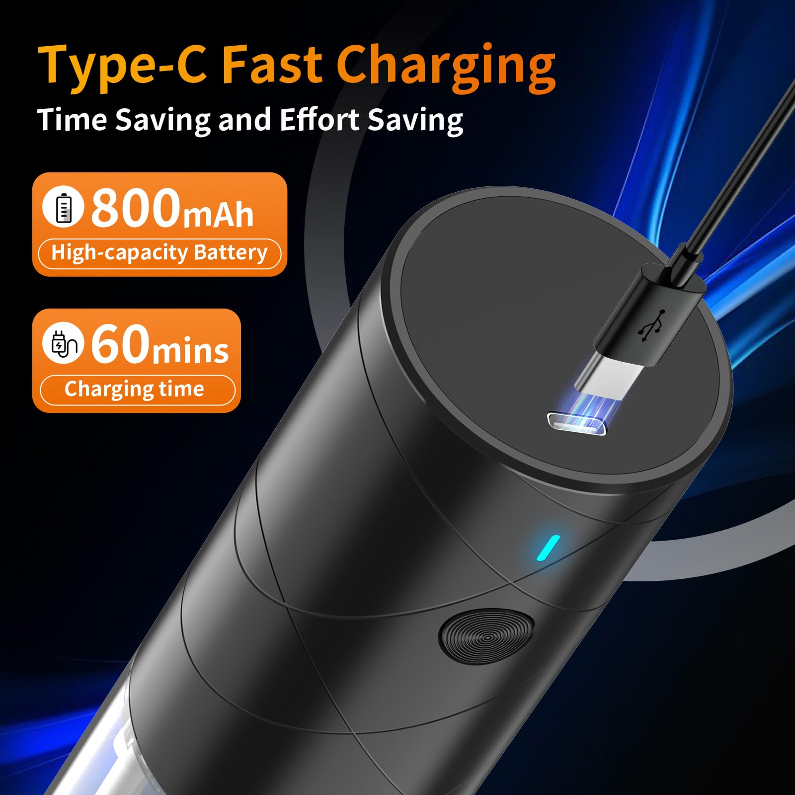 type-c fast charging grinder set