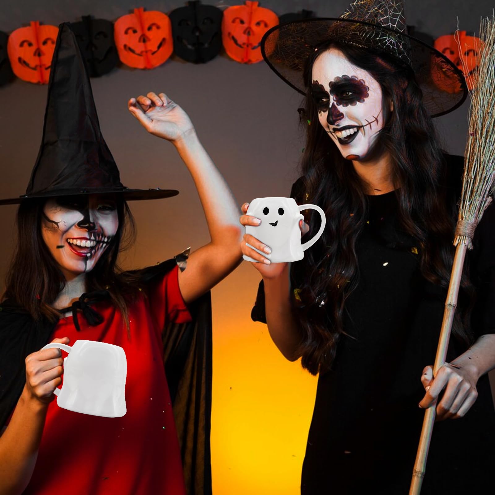 Halloween cute ghost mug