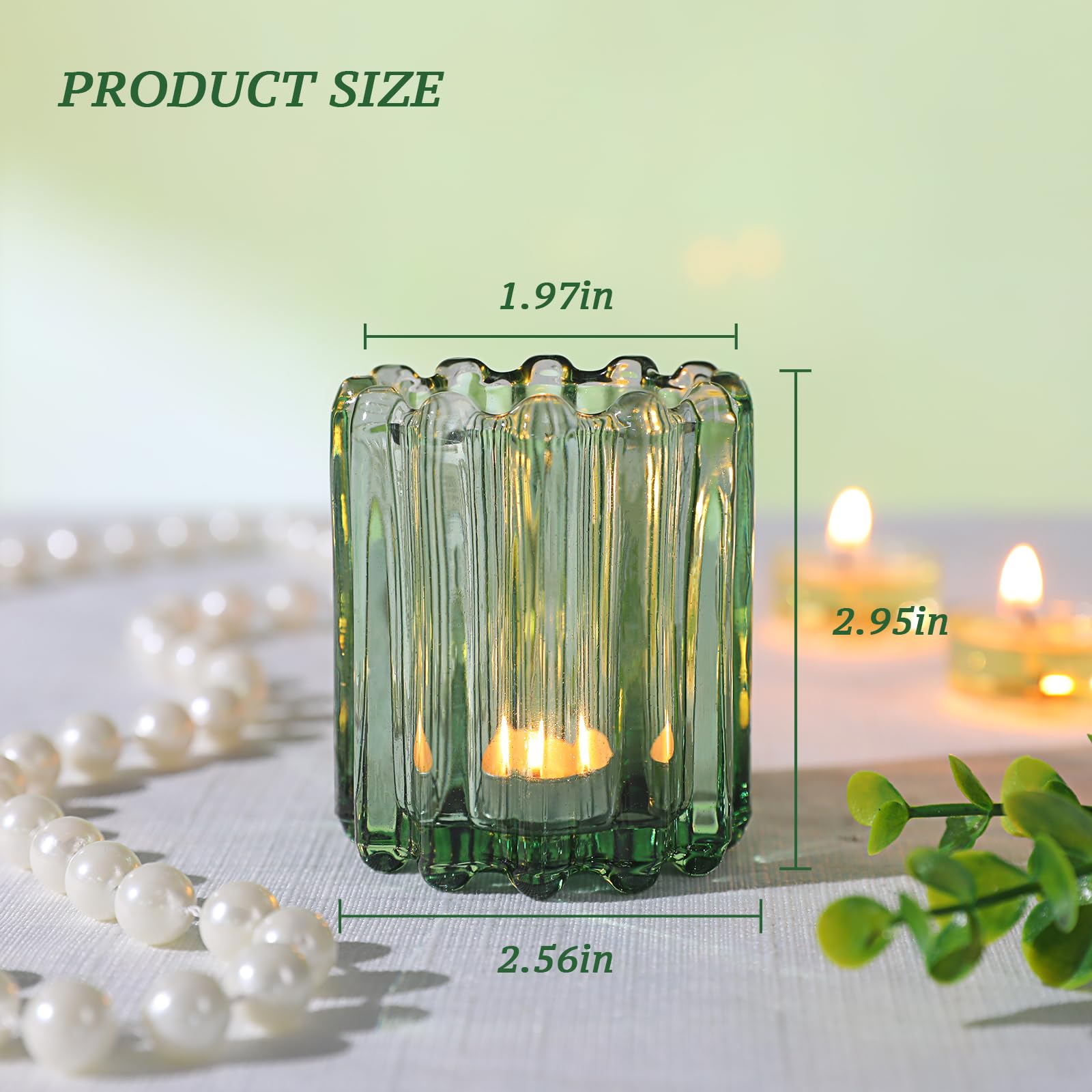 candle holder size