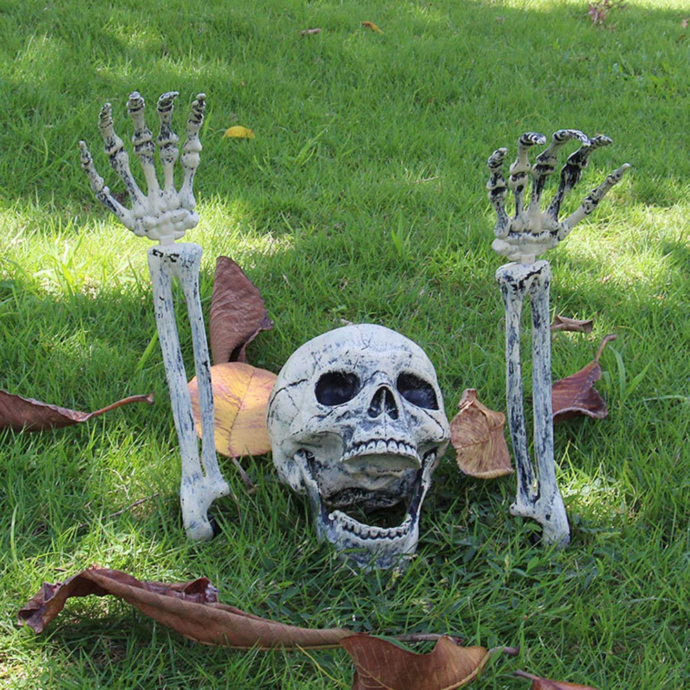 Realistic Skeleton Halloween Decoration for Lawn