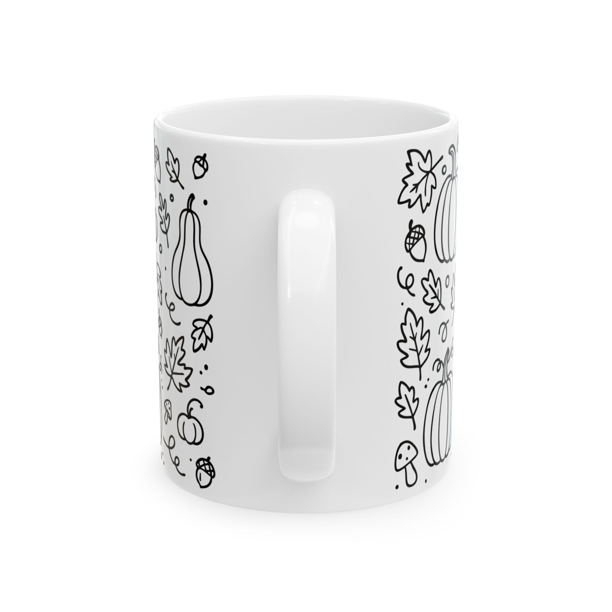 Celebrate Autumn with All the Fall Things Ceramic Mug