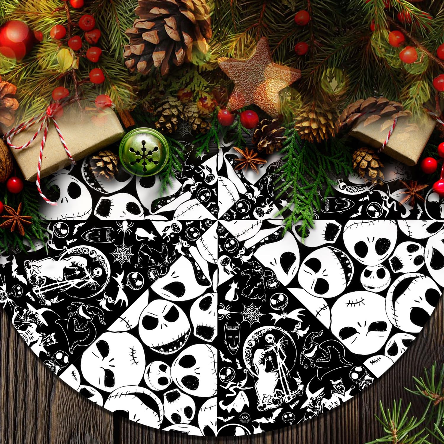 Jack Skellington Nightmare Before Christmas Tree Skirt