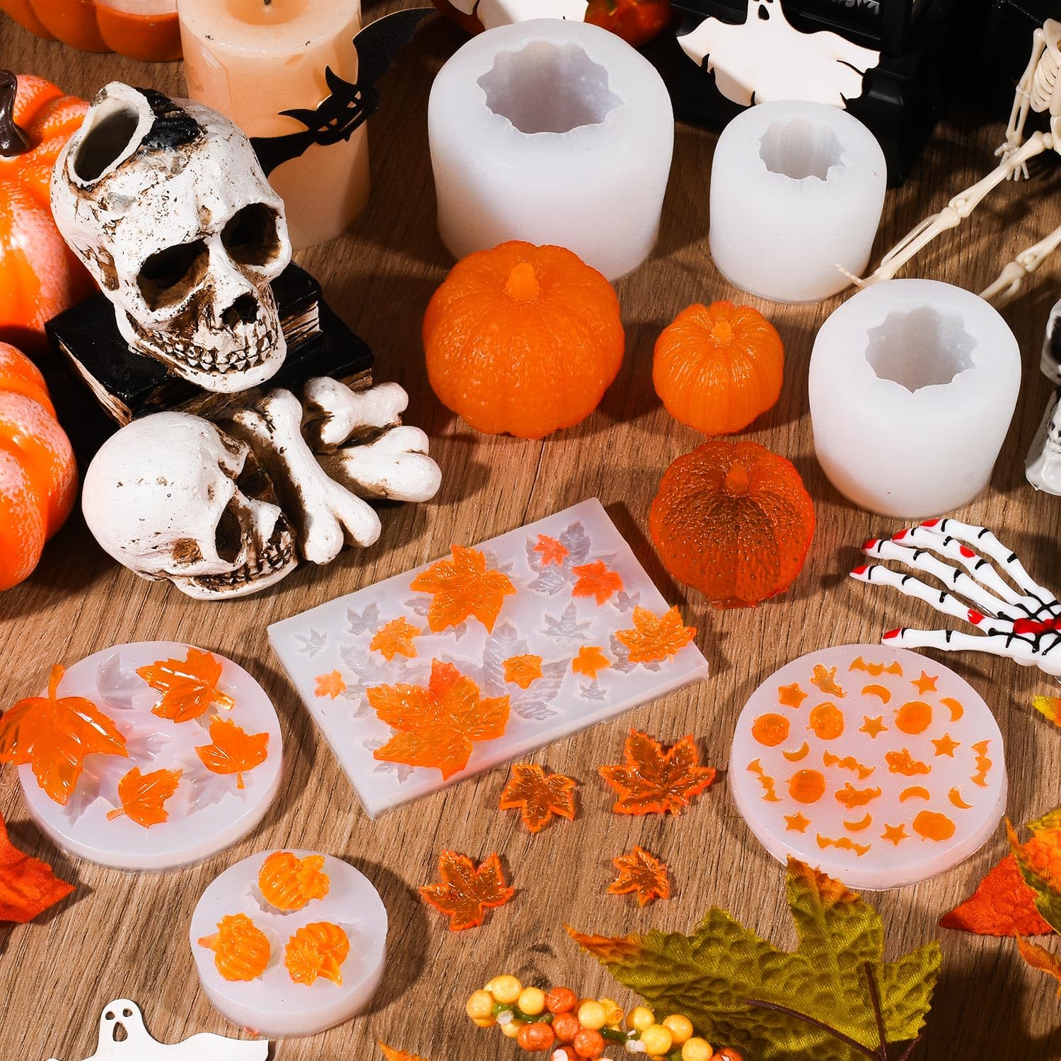 Halloween Shapes Silicone Molds