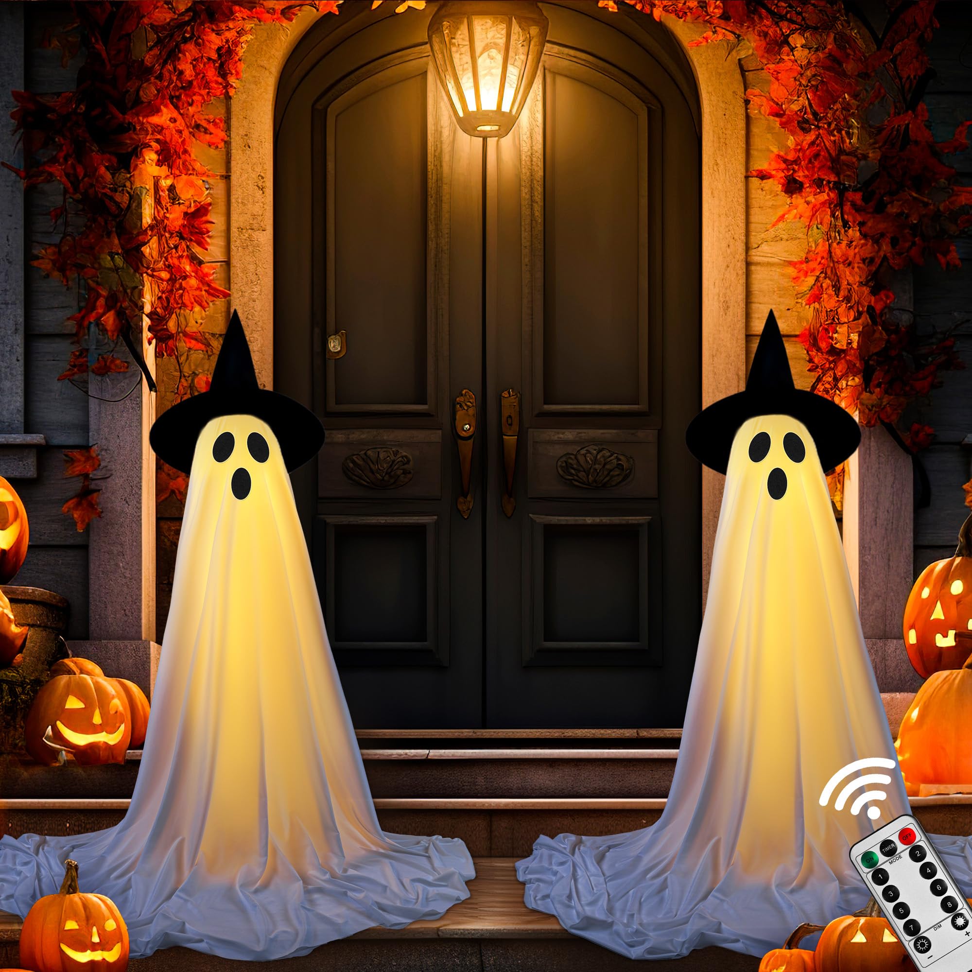 Halloween LED ghost decorations