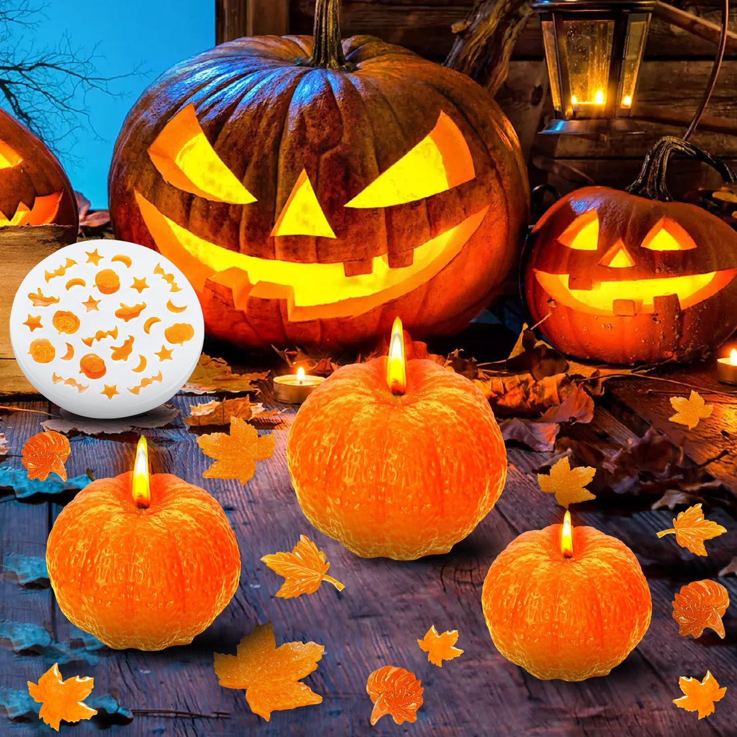 Halloween Shapes Silicone Mold Set