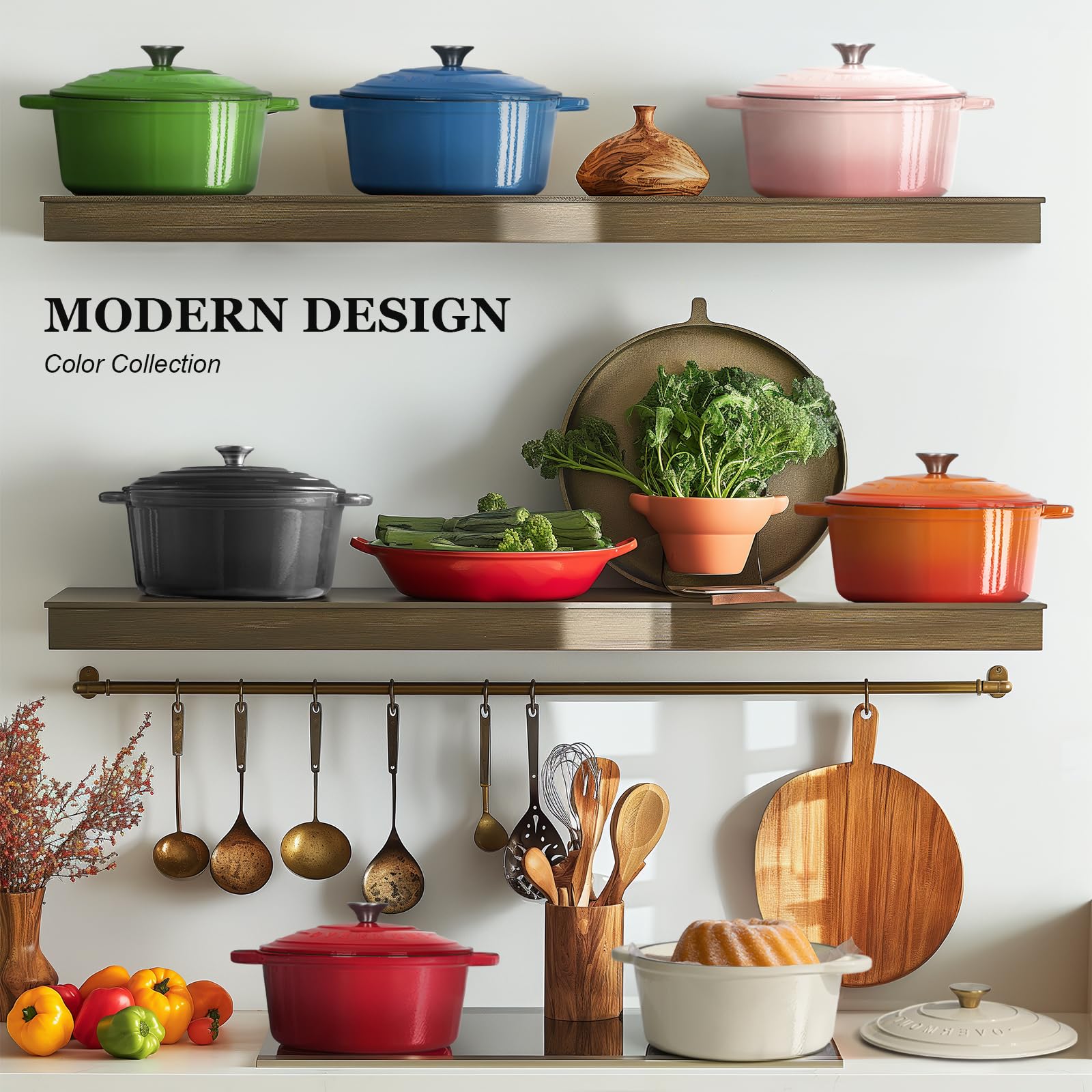 Dutch oven modern design - color options