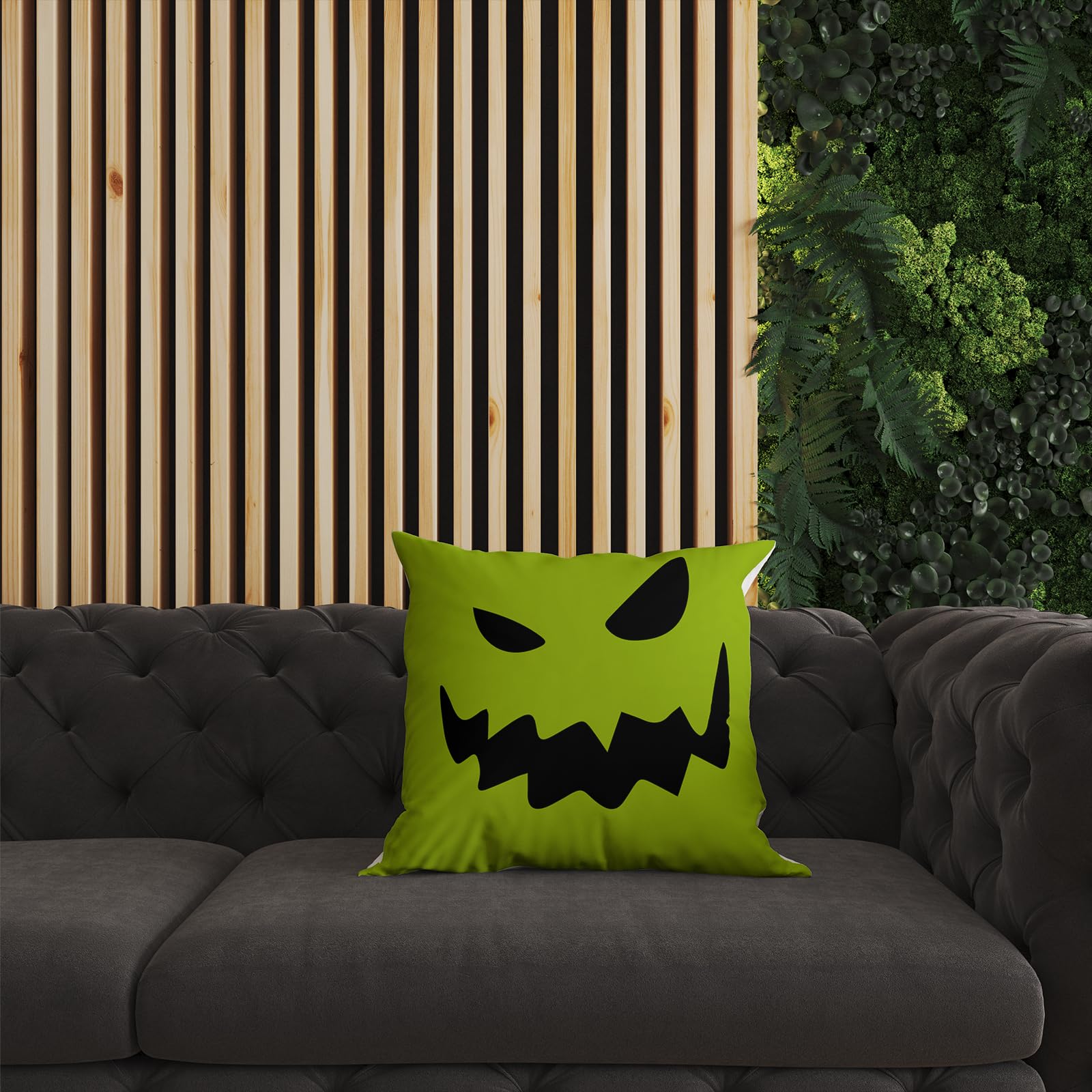 Vibrant halloween throw pillows