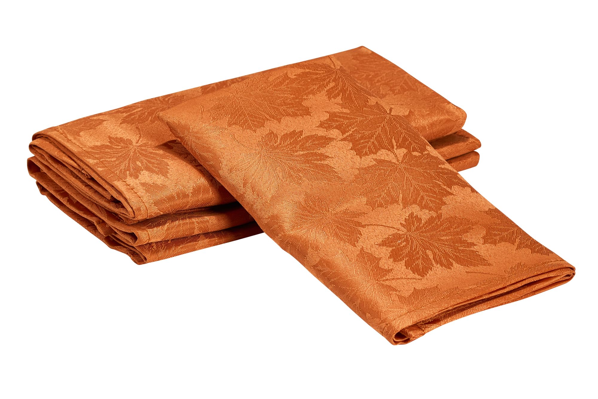 Amber maple leaf tablecloth for fall table decor