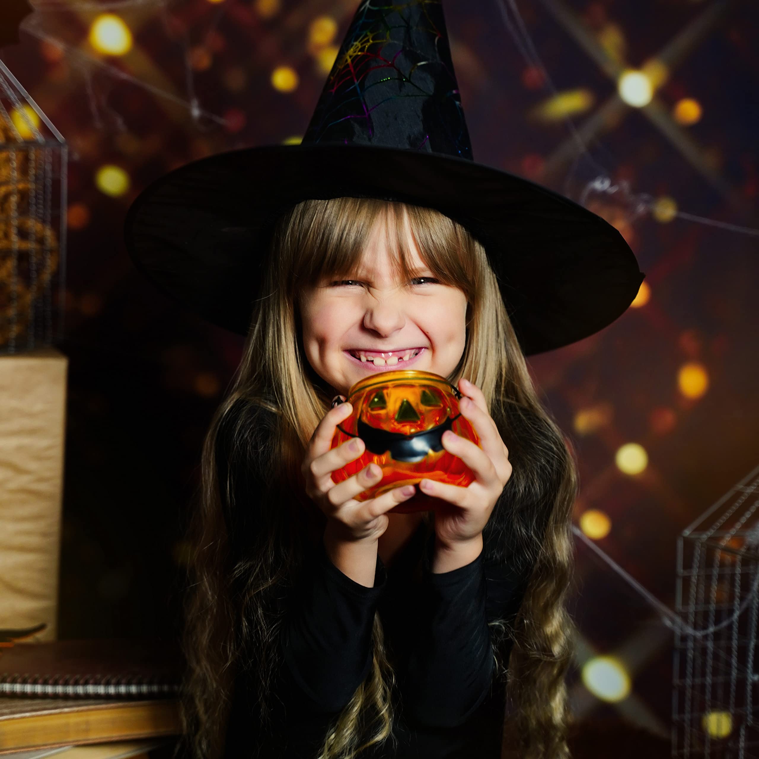 small pumpkin candle holder