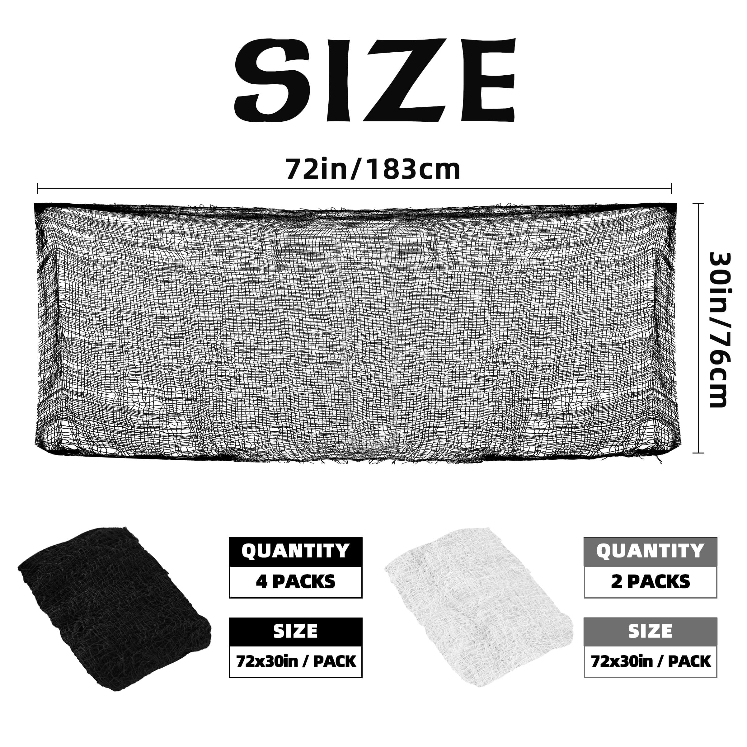 gauze sheet Halloween decoration size