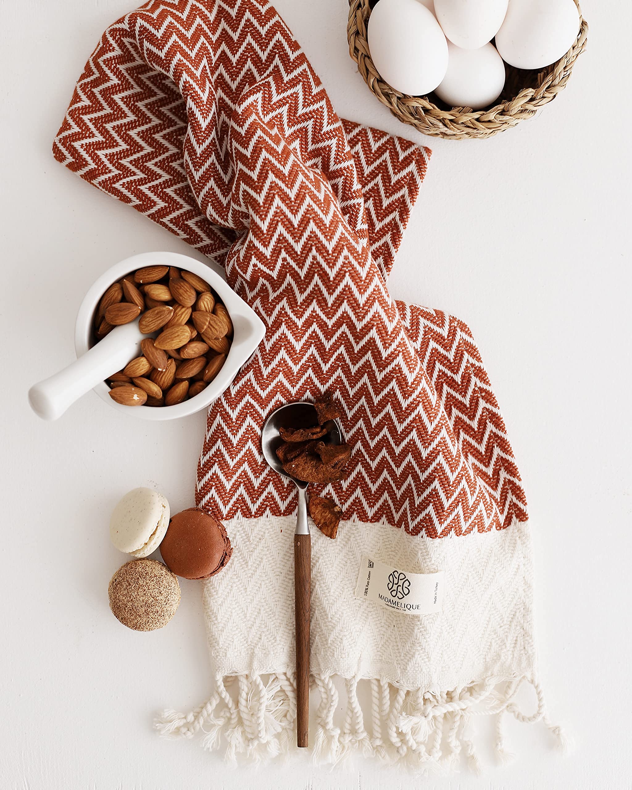 Turkish Terracotta Hand Towel Set