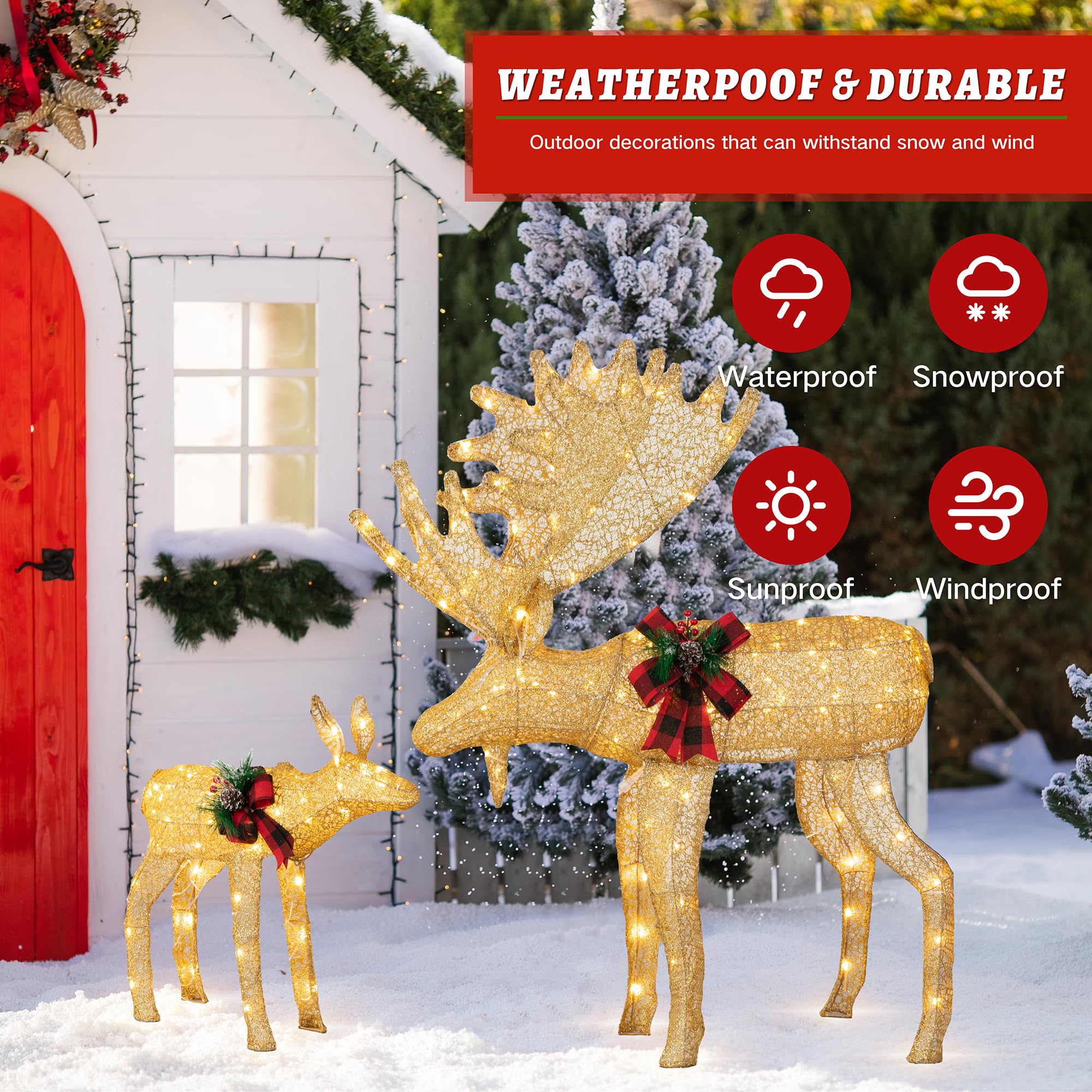 Christmas LED outdoor decorations