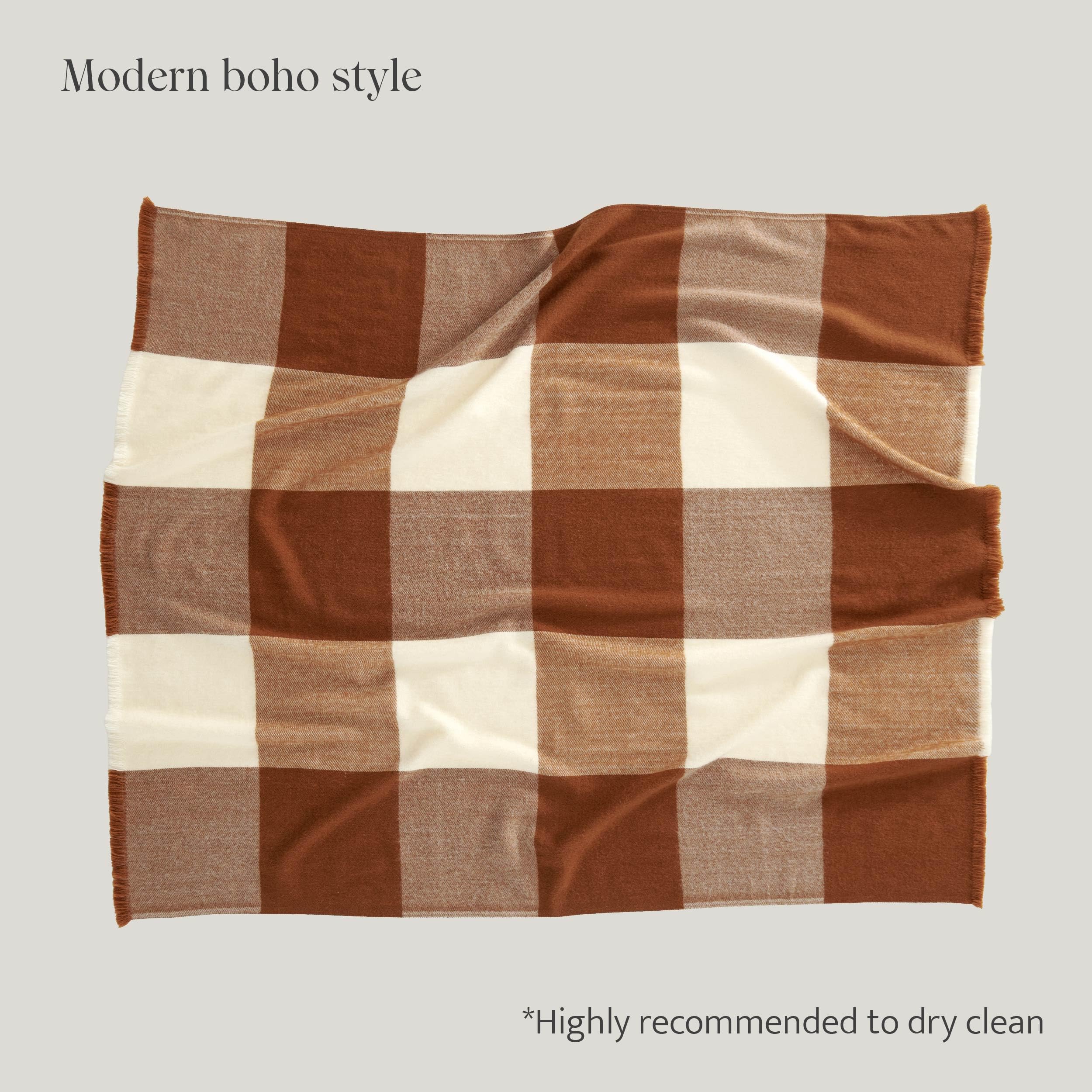 boho fall throw blanket